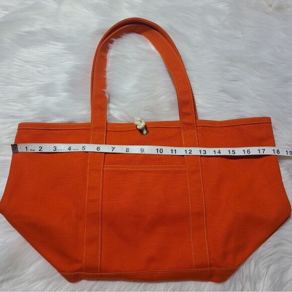 MZ Wallace|Rare Orange Canvas Tote Bag - Picture 5 of 8